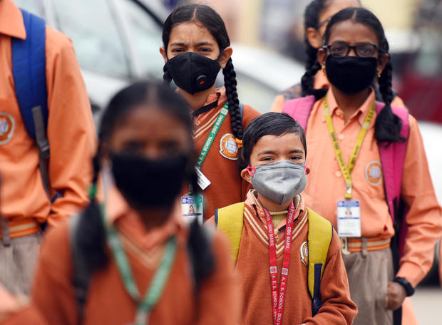 People Wearing Protective Mask Following Few Positive Cases Of Coronavirus In India 