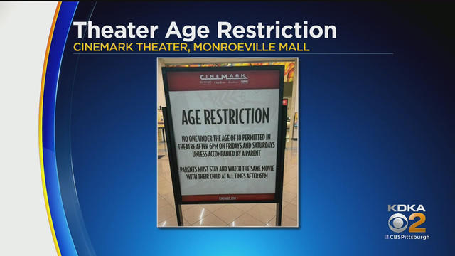 Monroeville Movie Theater To No Longer Allow Unaccompanied