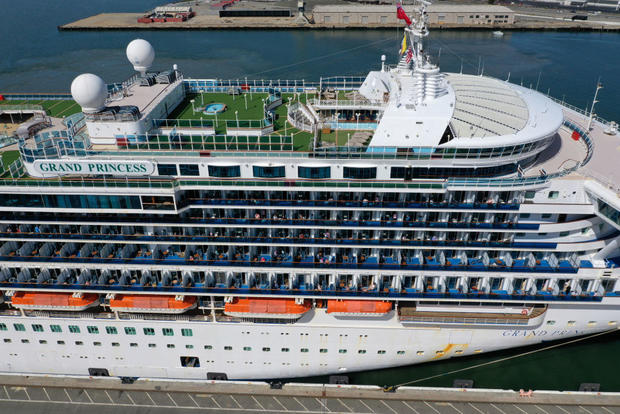 Cruise Ship With 21 Coronavirus Patients On Board Docks In Oakland 