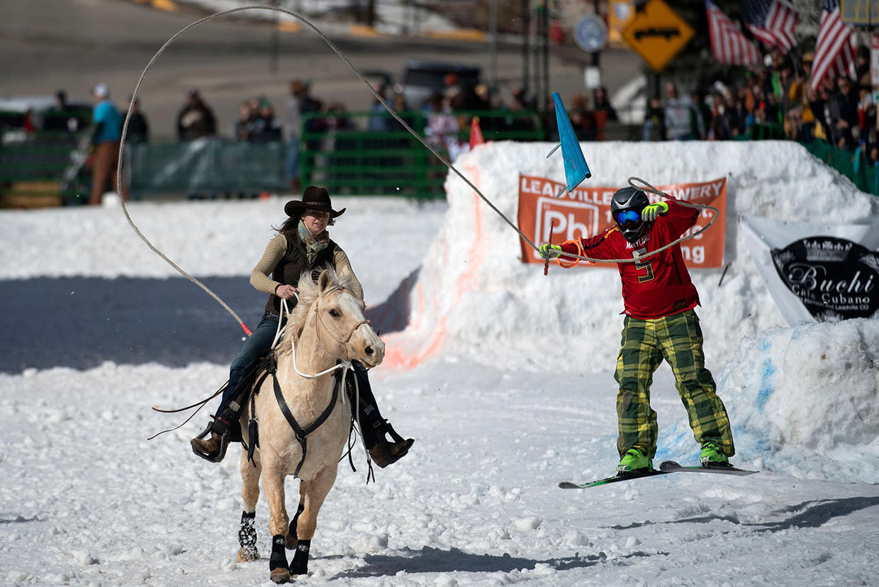 Ski Joring In Leadville