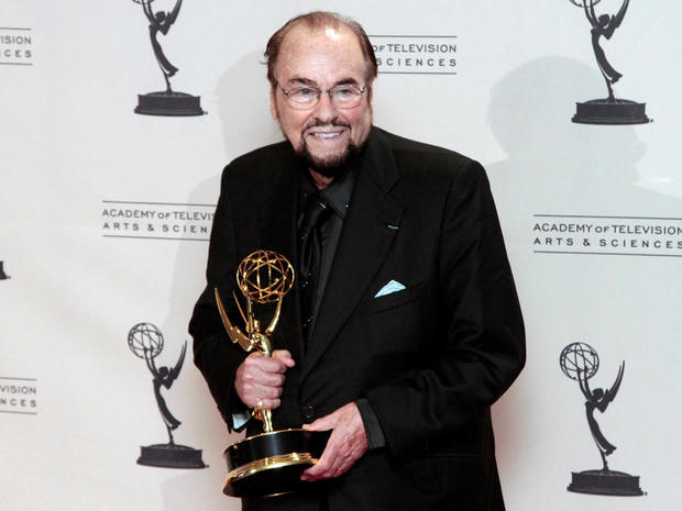FILE PHOTO: Lipton poses backstage with the Emmy for Outstanding Informational Series Or Special for "Inside the Actors Studio" at the 65th Primetime Creative Arts Emmy Awards in Los Angeles 