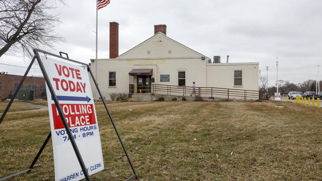 Michigan Voters Go To The Polls In Hotly Contested Primary 
