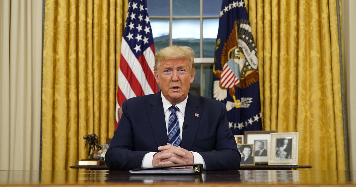 Вашингтон — Президентът Тръмп каза че ще произнесе обръщение към