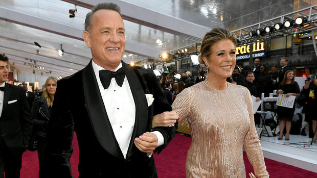 Tom Hanks and Rita Wilson 