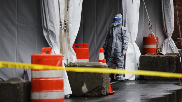 New York Gov. Cuomo Opens Coronavirus Testing Area In New Rochelle Park 