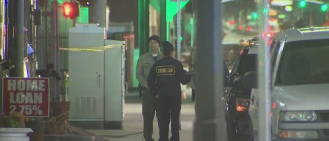 Man Shot, Killed In Commerce Parking Lot; Gunman At Large