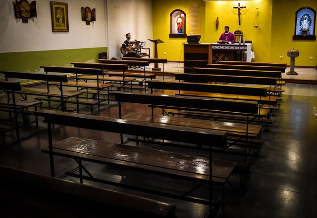 Churches Turn To Broadcast To Serve Congregations During Coronavirus Pandemic 