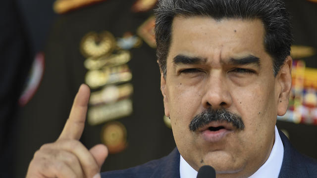Nicolas Maduro Press Call At Miraflores 
