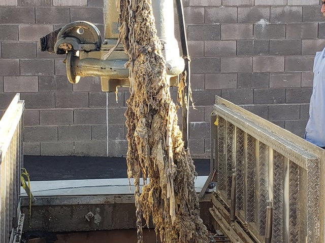 Wipes Collected on SASD Pump 