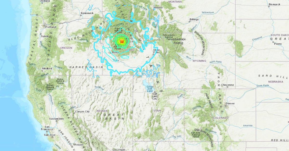 6.5 Magnitude Earthquake Shakes Idaho, Western States CBS San Francisco