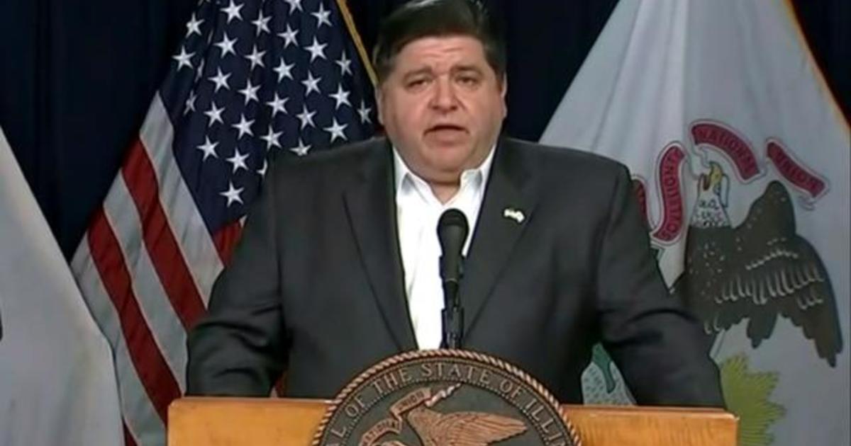 Illinois governor calls lack of national stay-at-home order a "profound failure" - CBS News