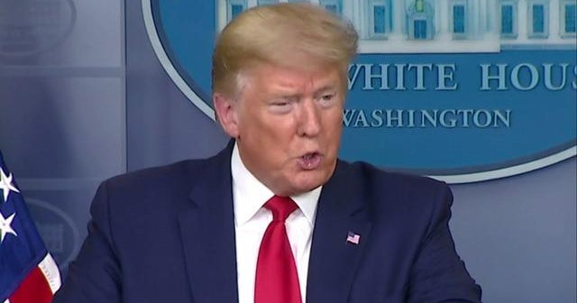 President Trump and Surgeon General explain new guidance on wearing ...