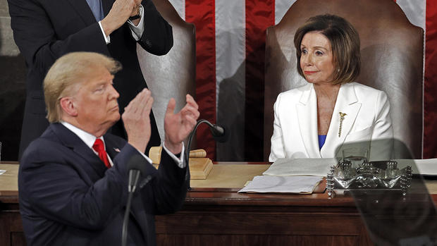 State of the Union - Trump and Pelosi 