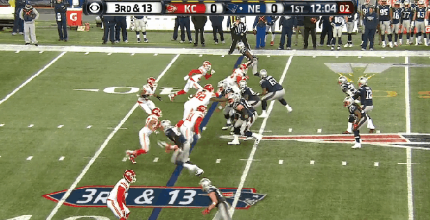 Tom Brady to Rob Gronkowski 