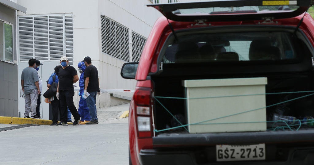 Ecuador is using cardboard boxes to bury dead amid coronavirus pandemic