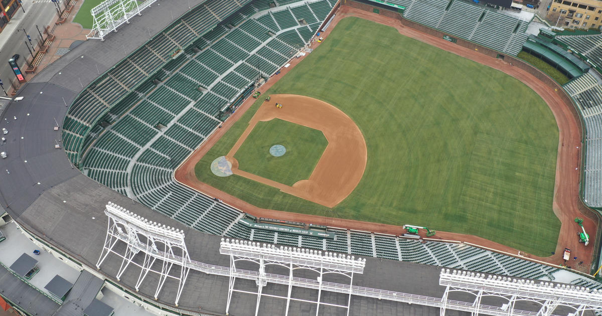 They've changed the 'NITE GAME' display on the Wrigley Field