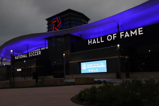 National Soccer Hall of Fame #LightItBlue copy 