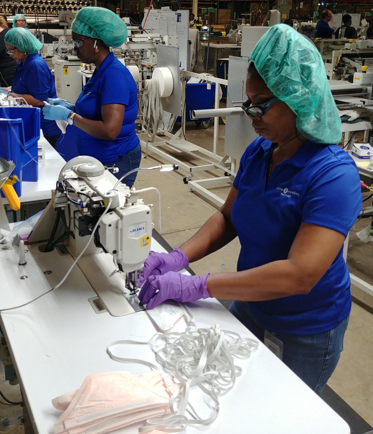 South Carolina Sleep Number factory reinforces thousands of surgical ...