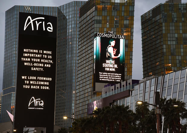 Las Vegas Casinos Close Their Doors In Response To Coronavirus Pandemic 