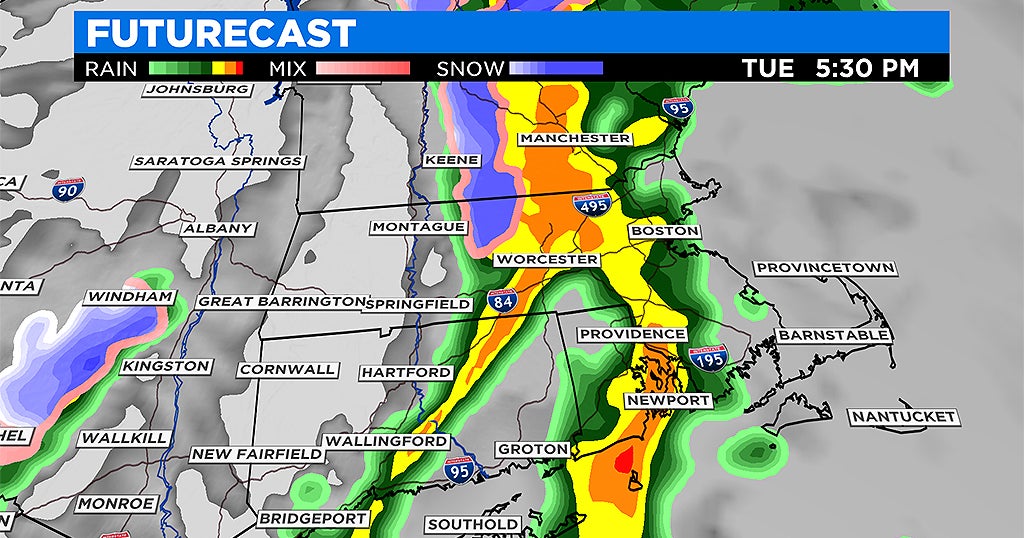 Boston Weather: Severe Thunderstorms Possible Tuesday Afternoon - CBS ...