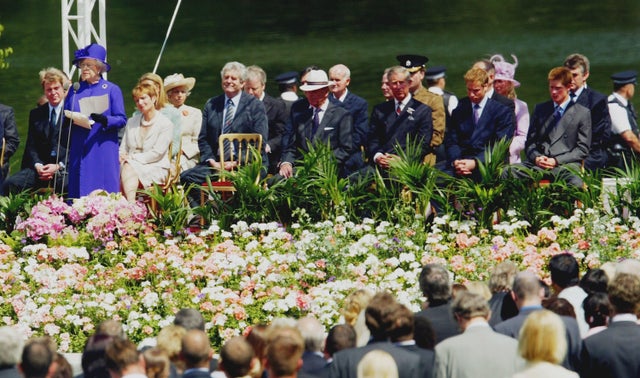 GBR: Diana Memorial Fountain Opening 