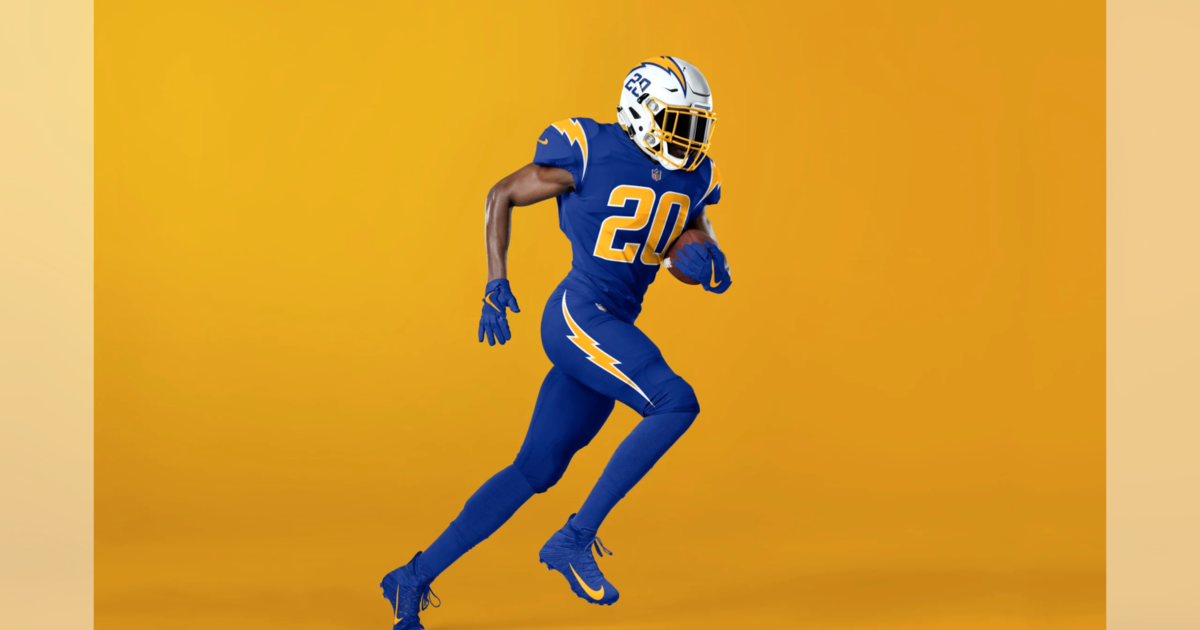 chargers color rush
