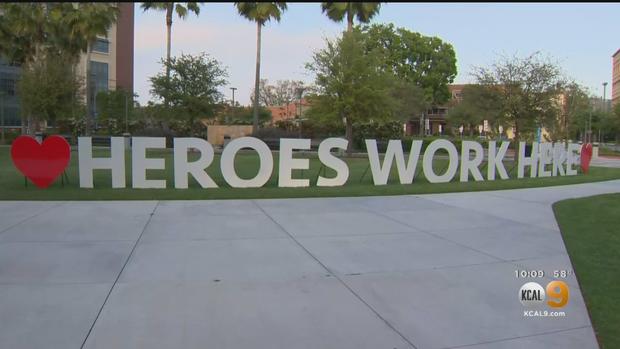 HEROES WORK HERE UCI MEDICAL CENTER 