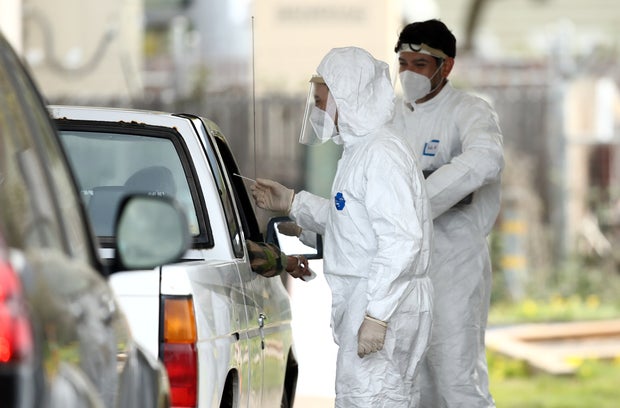 drive-thru coronavirus testing 