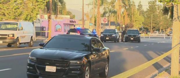 Man Shot, Killed In Pomona, Suspect At Large 