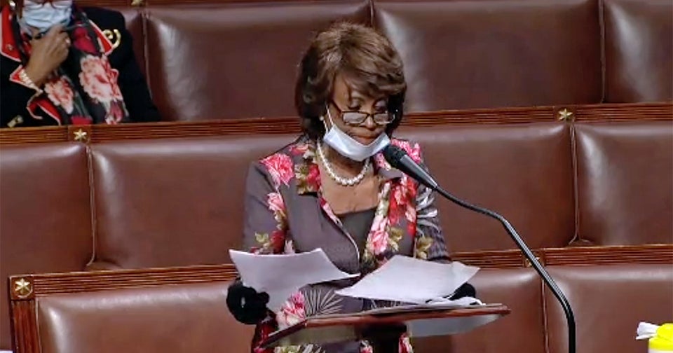 California Congresswoman Maxine Waters Says Sister Is Dying From COVID