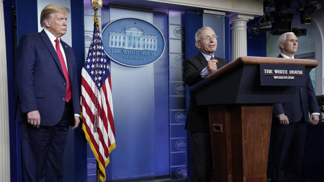 The White House Holds Daily Briefing On Coronavirus Pandemic 