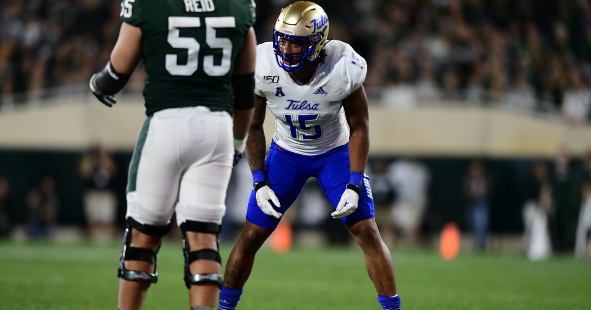 Trevis Gipson Goes to the Chicago Bears in the 5th Round - Tulsa