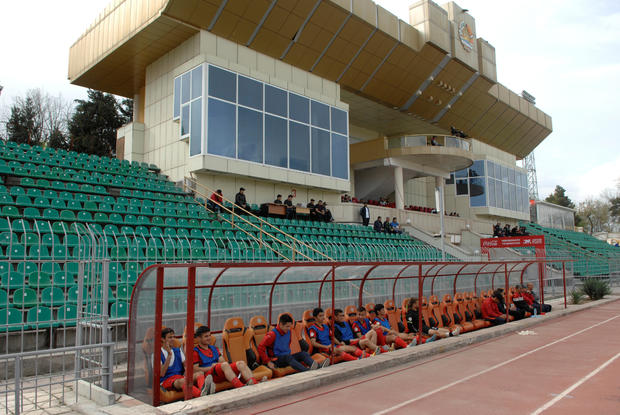 Soccer Football - Major League - FC Lokomotiv-Pamir v FC Fayzkand - Dushanbe, Tajikistan 