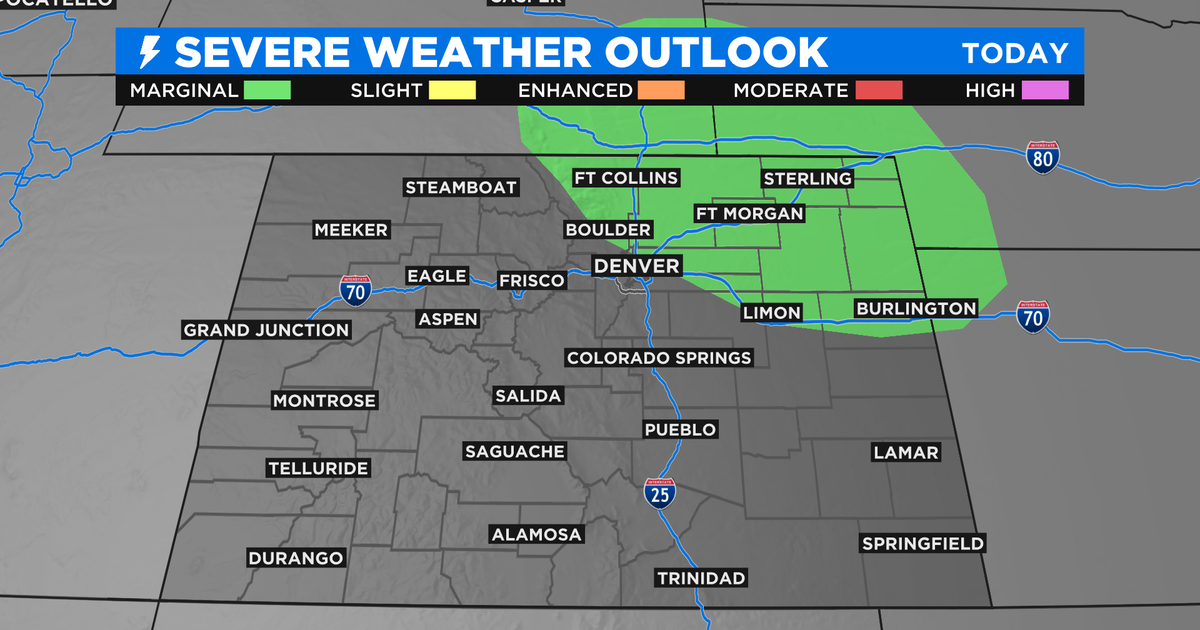 Denver Weather: Weekend May Begin Cooler And Stormy - CBS Colorado