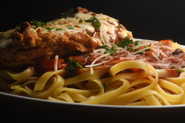 Chicken Parm Close Up 