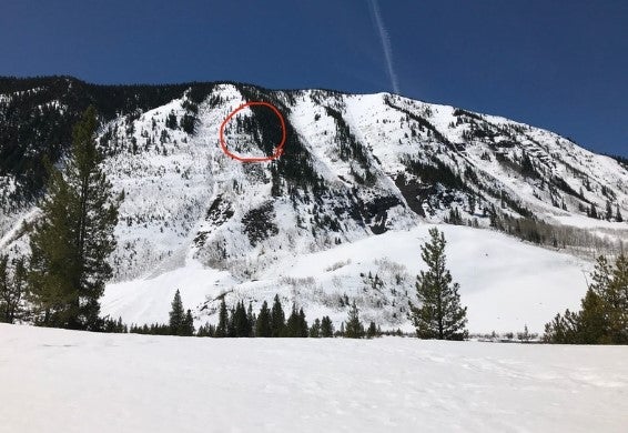 avalanche presumed death credit CAIC 