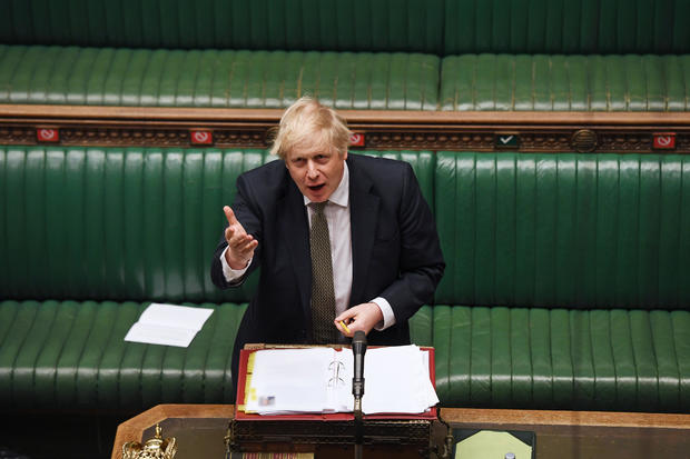 Boris Johnson — Prime Minister's Questions session in Parliament in London 