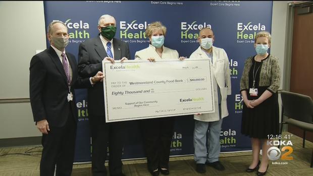 excela-health-westmoreland-county-food-bank-donation 