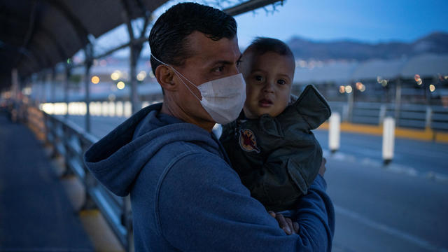 Migrants cross the border to reschedule their immigration hearings amid the coronavirus disease (COVID-19) outbreak in Ciudad Juarez 