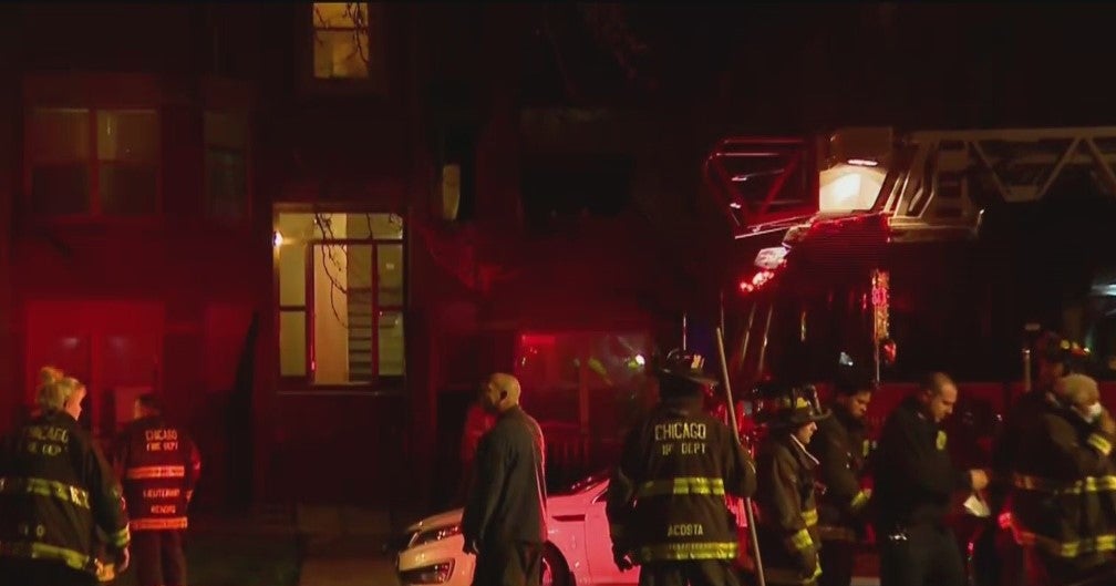 Fire Rips Through Bronzeville Apartment Building CBS Chicago