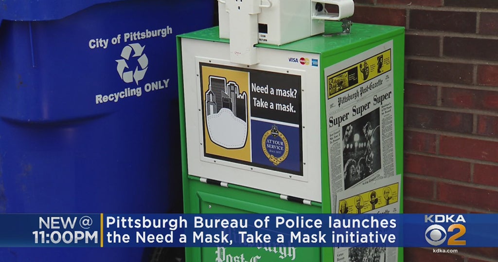 'Need A Mask? Take A Mask'; Pittsburgh Police Launch Program Providing