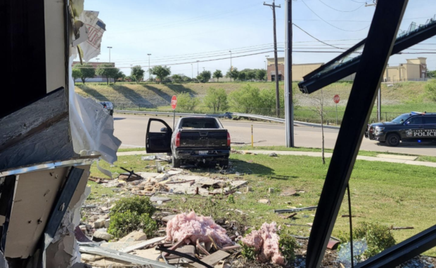 While Picking Up Pieces After Coronavirus Shutdown, North Texas Restaurant Gets Slammed By Truck 