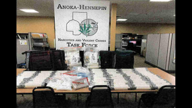 Anoka Hennepin Drug Bust: 111 LBS of Meth and 3.5 LBS of Cocaine Recovered 