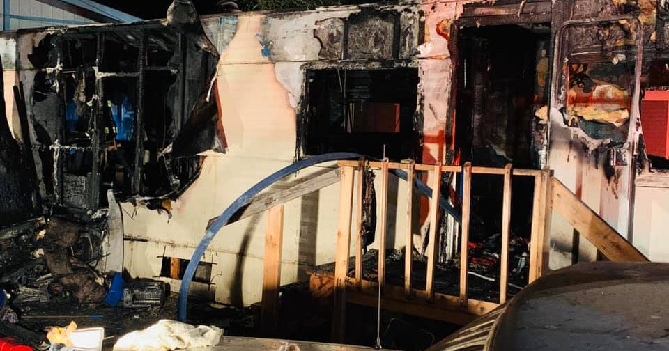 Quick Work By Firefighters Stops Fire At Granite Bay Mobile Home Park