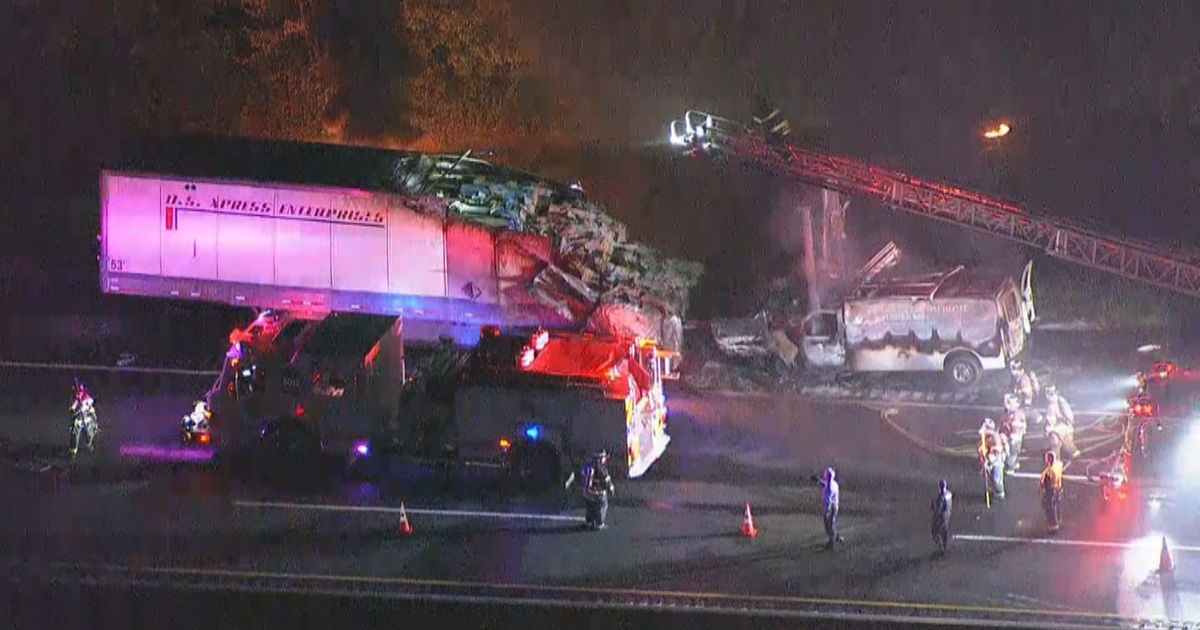 Police: One Person Killed In Fiery Crash Involving Tractor-Trailer On ...