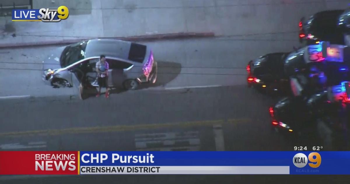 Suspect In Custody, Baby Safe After CHP Pursuit Ends In Crenshaw ...