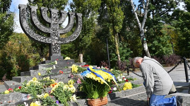 UKRAINE-HOLOCAUST-MEMORIAL 