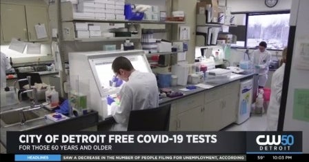 Mayor Duggan: Free COVID-19 Testing Available To Detroiters 60 And Over