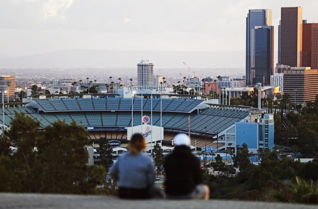 Empty Dodger Stadium 