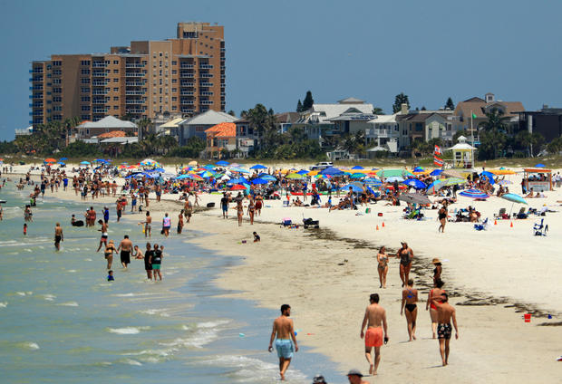 Florida reopens: People flock to the beach in Clearwater on opening day 